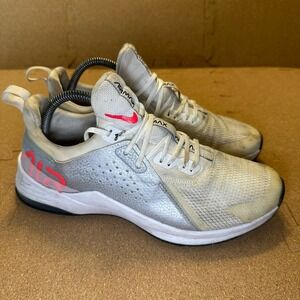 Nike Air Max Bella TR3 Womens Training Shoes White Silver Crimson CJ0842-105 9.5